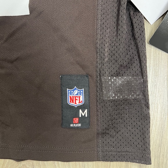 NFL Team Apparel Cleveland Browns Deshaun Watson Jersey Youth Medium 10/12 NWT - Picture 7 of 8